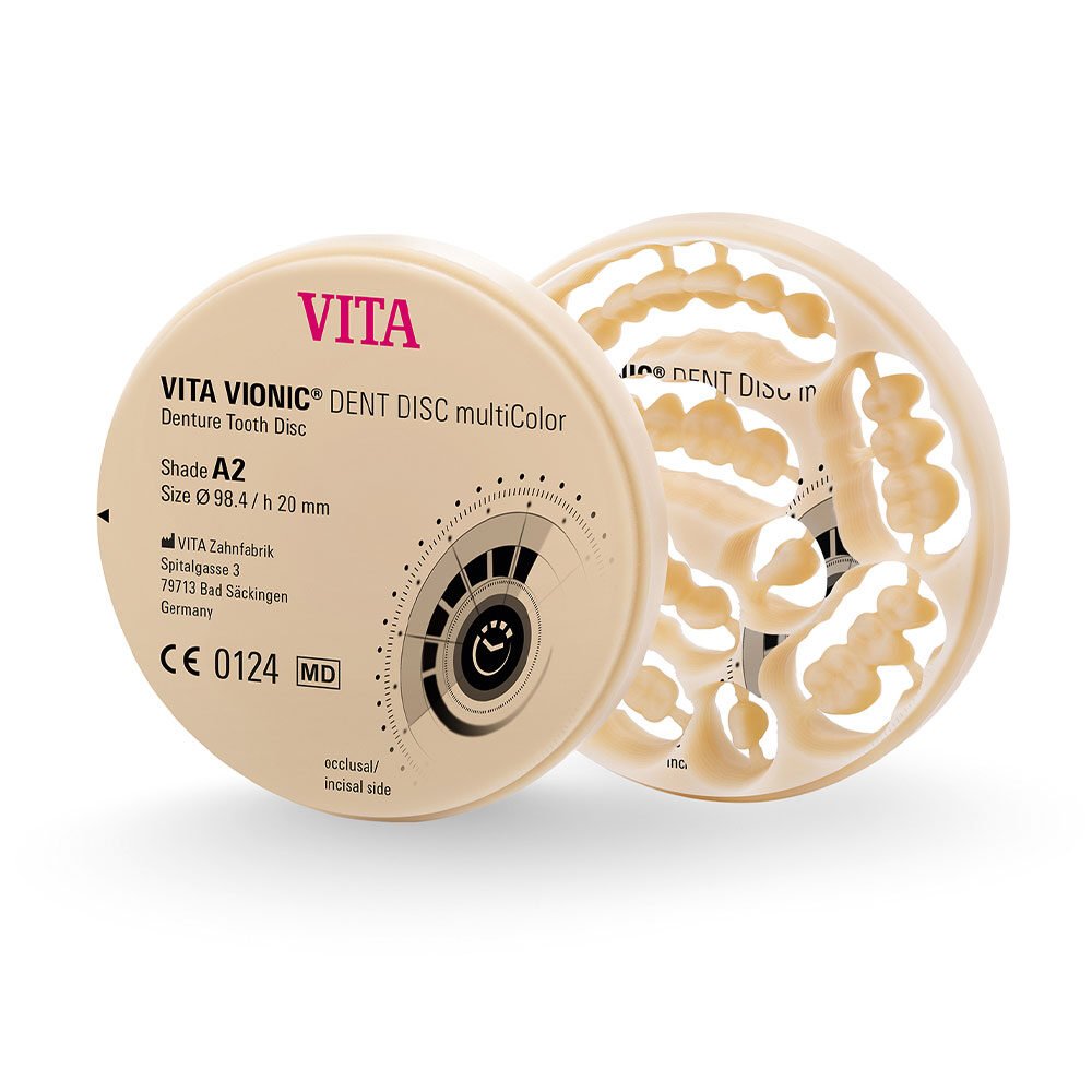 Vita Vionic Dent Disc MultiColor, C4, Ø 98.4 x h 20 mm