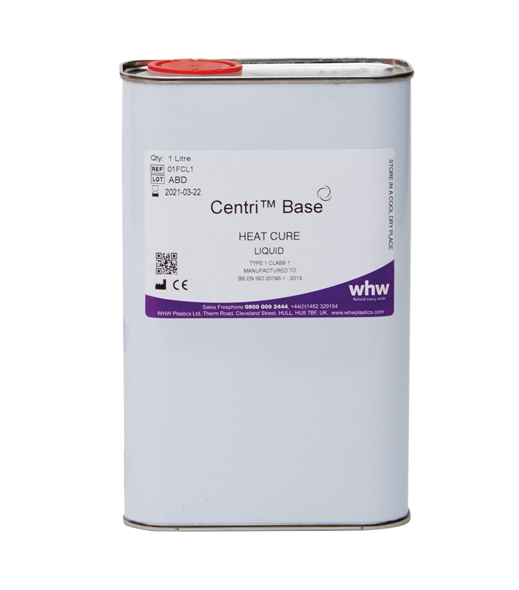 WHW Centri Base Heat Cure Liquid 1 Litre